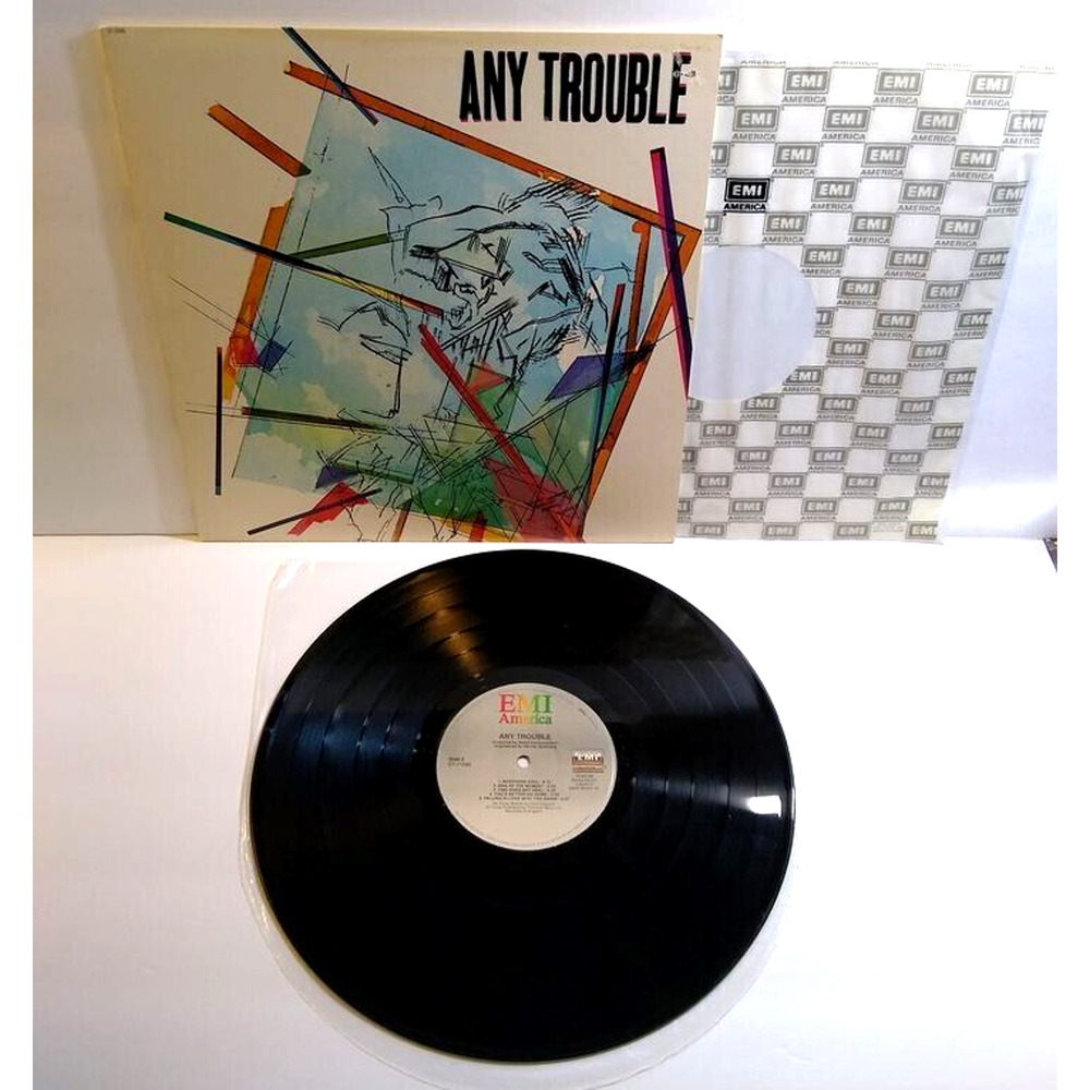 Any Trouble EMI America 1983 ‎Vintage Vinyl LP Record I'll Be Your Man New Wave